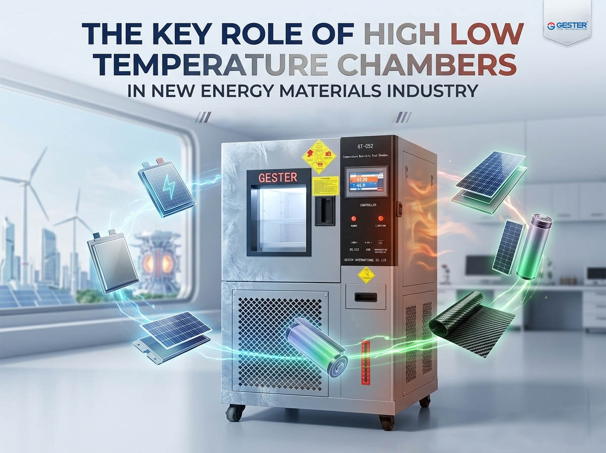 The Key Role of High Low Temperature Chambers in New Energy Materials Industry