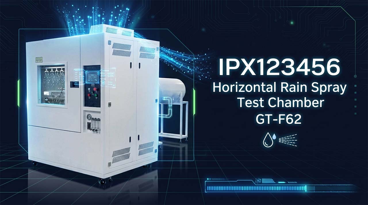 IPX123456 Horizontal Rain Spray Test Chamber