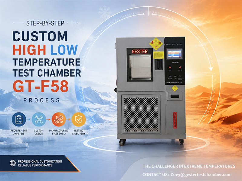 Step-by-step Custom High Low Temperature Test Chamber GT-F58 Process