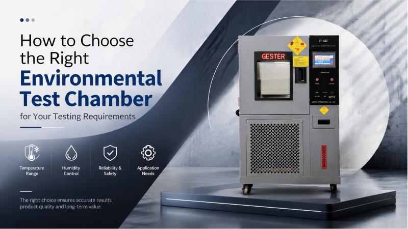 How to Choose the Right Environmental Test Chamber for Your Testing Requirements