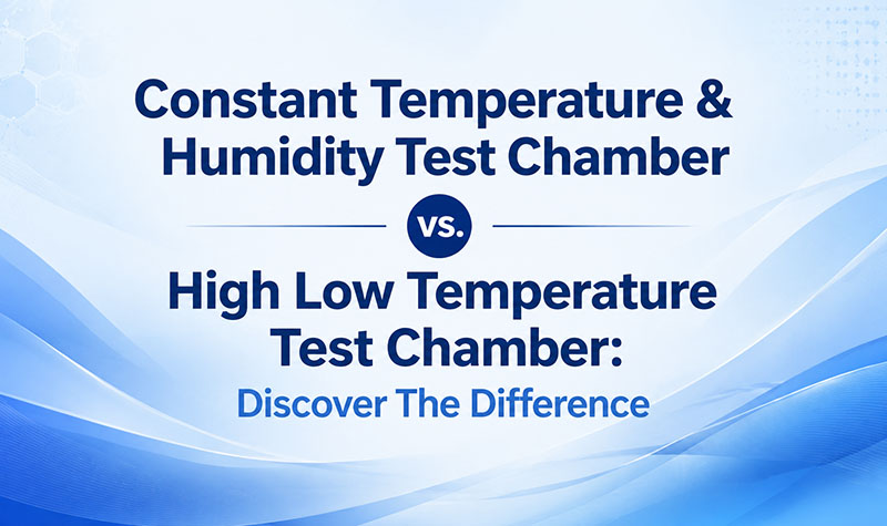 Constant Temperature & Humidity Test Chamber vs. High Low Temperature Test Chamber: Discover The Difference