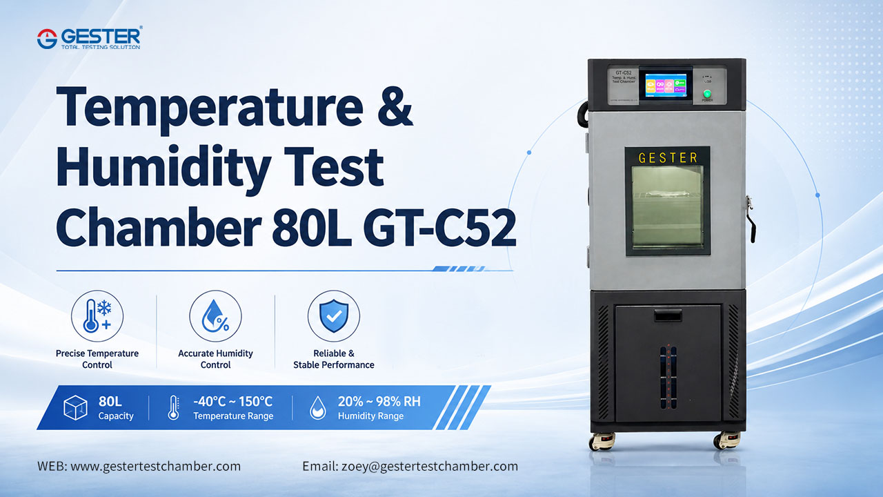 Temperature & Humidity Test Chamber 80L GT-C52 Temperature & Humidity Test Chamber 80L GT-C52