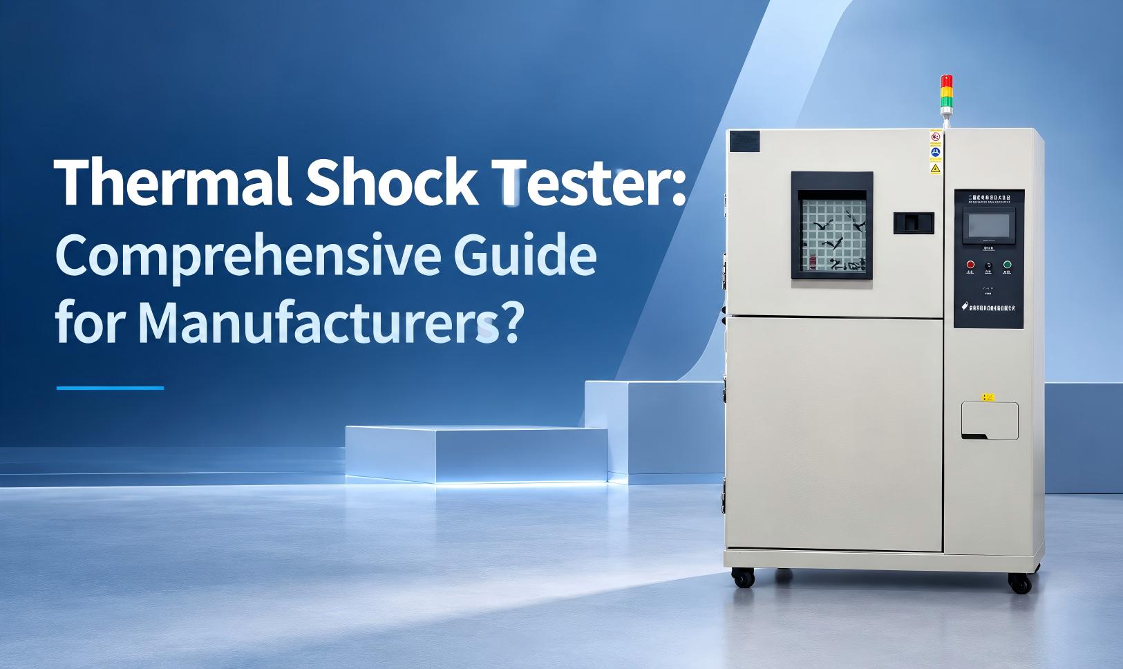 Thermal Shock Tester: Comprehensive Guide for Manufacturers