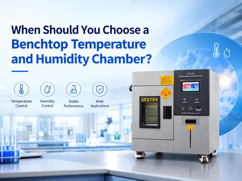 When Should You Choose a Benchtop Temperature and Humidity Chamber?
