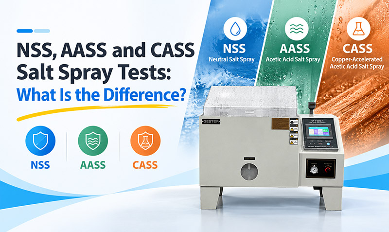 NSS, AASS and CASS Salt Spray Tests: What Is the Difference?