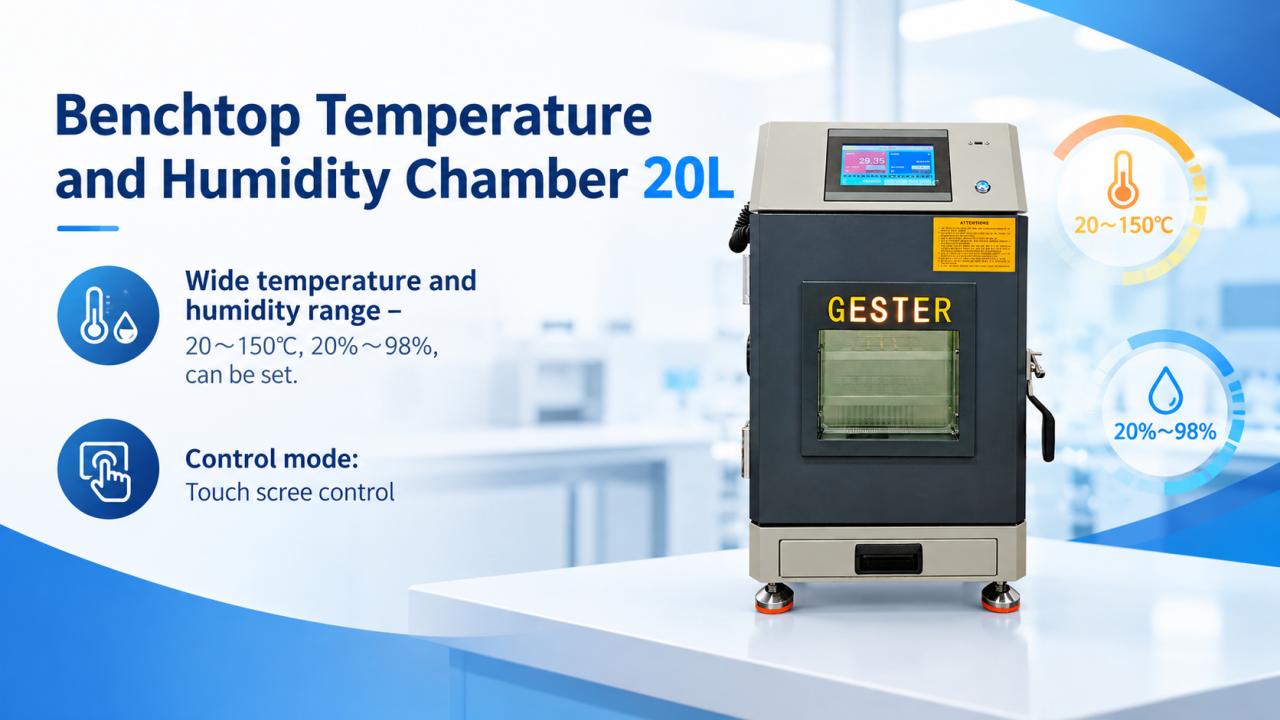 Benchtop Temperature and Humidity Chamber 20L GT-C52 Benchtop Temperature and Humidity Chamber 20L GT-C52